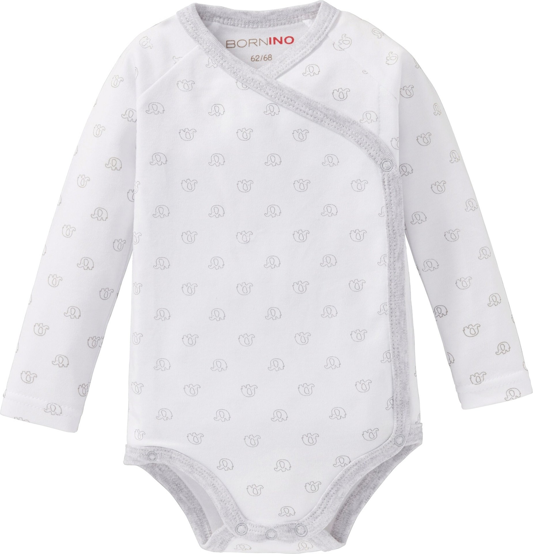 Bornino Lieblinge 3er-Pack Wickelbodys langarm