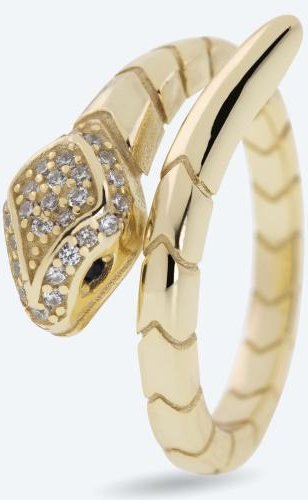 Ring "Brilliant Mamba" 925 vergoldet
