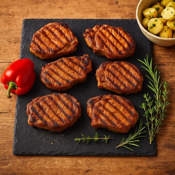 Bauernsteak in Paprikamarinade 6x140g