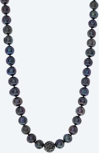 Endlos-Collier SWZP peacock Kristallen, ca. 80 cm