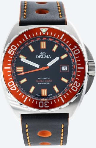 DELMA Herrenuhr "Shell Star" Automatik