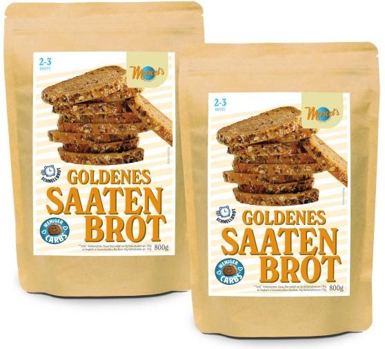 MarcelŽs Better Food - 4-6 Goldene Saatenbrote