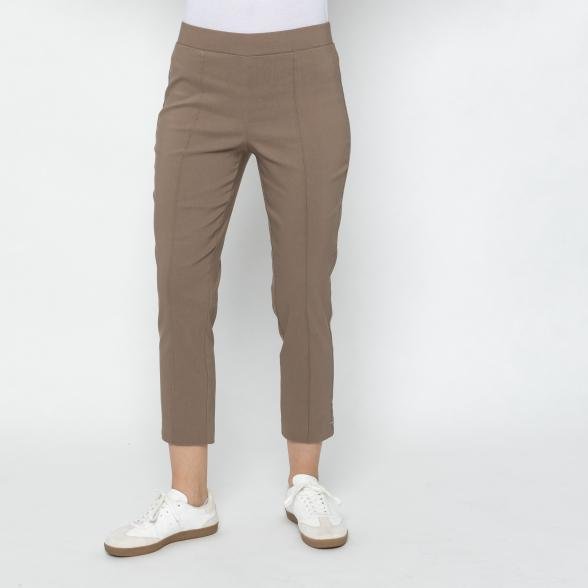 Perfectly JU 7/8-Hose 'Nova' Slim taupe