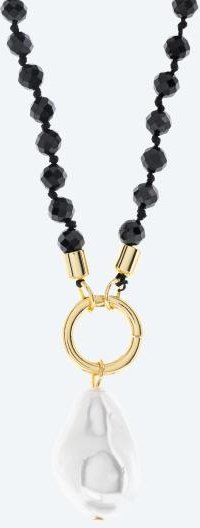 Anhänger mit Kette Spinell, Muschelkernperle