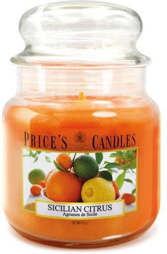 Price's Duftkerze Sicilian Citrus 411gr