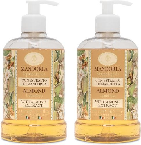 Flüssigseife aus Italien Mandel 2x500ml