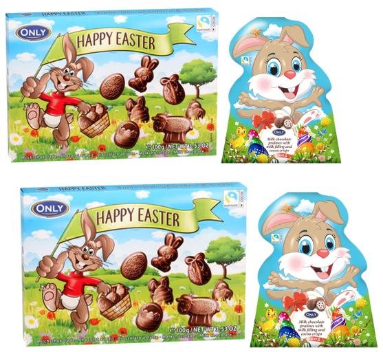 Osterschokolade 4er Set