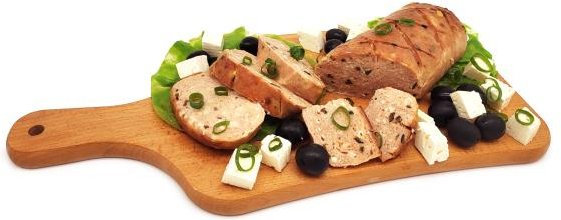 Leberkäse "Griechische Art"