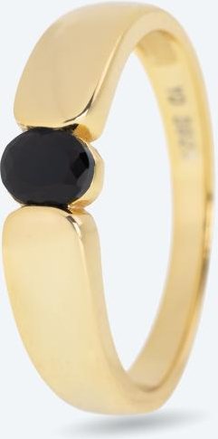 Ring 925 Silber vergoldet Spinell