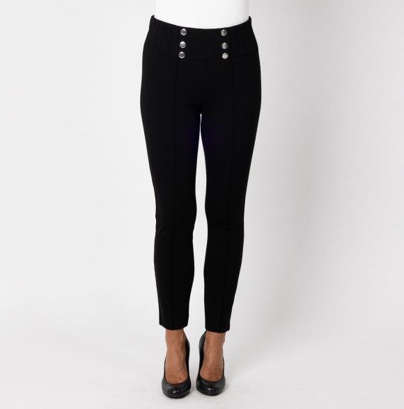 Perfectly JU Hose 'Bea' Slim schwarz