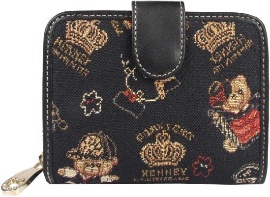 Henney Bear Geldbeutel schwarz/multicolor