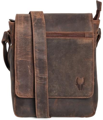 WILDHORN Büffelledertasche braun