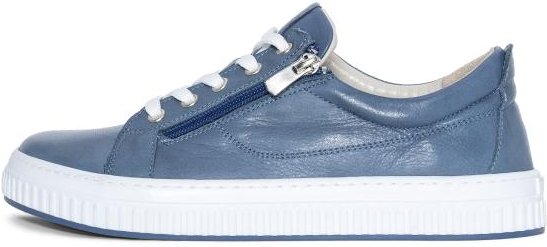 Andrea Conti Damen Ledersneaker infinity blau