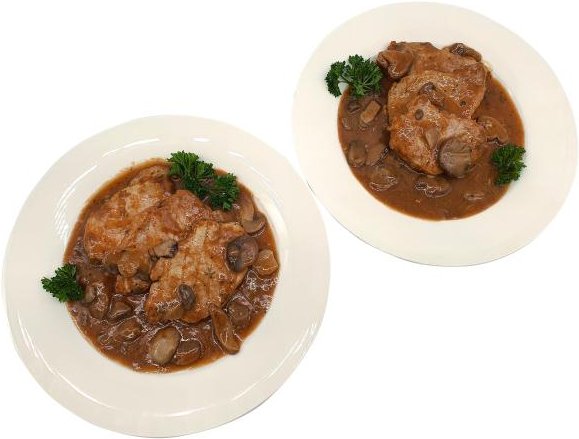 Rhönis Schnitzel Champignon