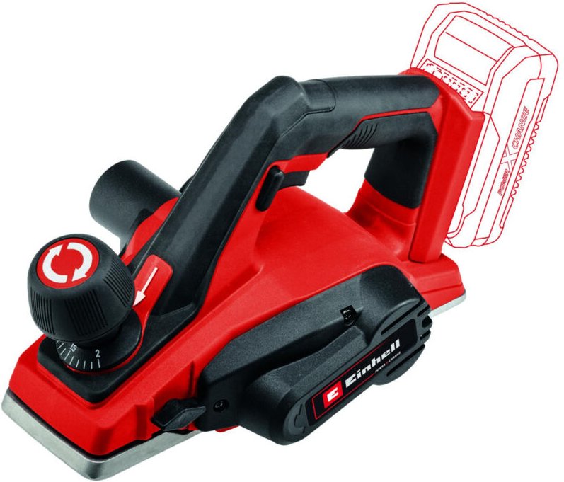 Akku-Hobel te-pl 18/82 Li Solo 18 v Handhobel - Einhell