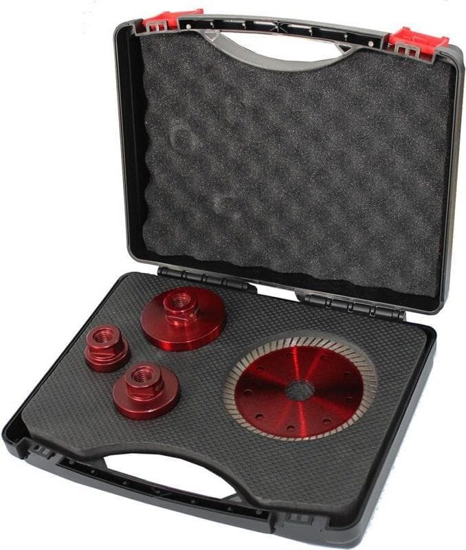 Diewe - Diamant-Bohrkronenset M14 35 / 50 / 68 mm + 3 Trennscheiben 125mm