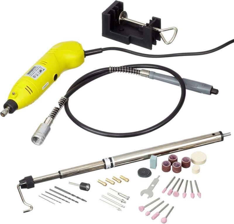 Brüder Mannesmann - 92571 M92571 Multifunktionswerkzeug mit Zubehör, inkl. Koffer 81teilig 130 w