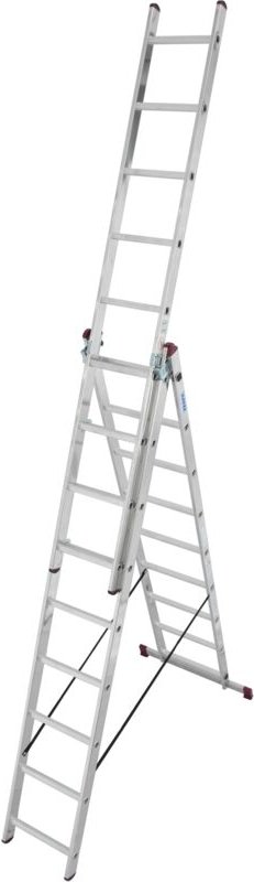 Krause Corda Aluleiter 5,3m 3x9 Multifunktionsleiter Vielzweckleiter Mehrzweck