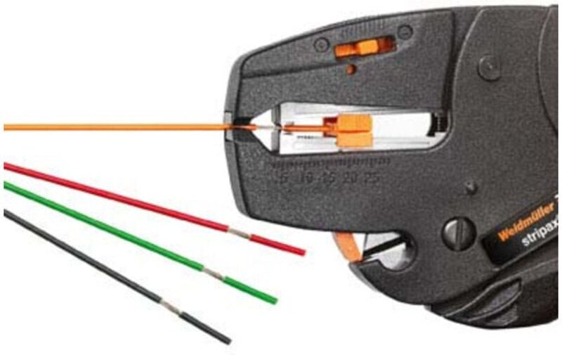 Lutz Blades - Weidmüller Abisolierzange Schneidwerkzeug Stripax 200 mm Kabelschneider Zange