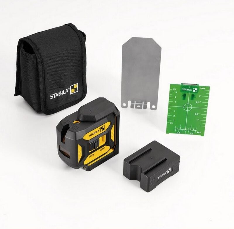 Stabila Kreuzlinien Lot Laser LAX 320 G 5-teilig IP54 Greenbeam 19987