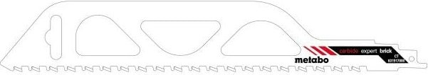 Thumbnail - Säbelsägeblatt Metabo expert brick 305 x 15 mm