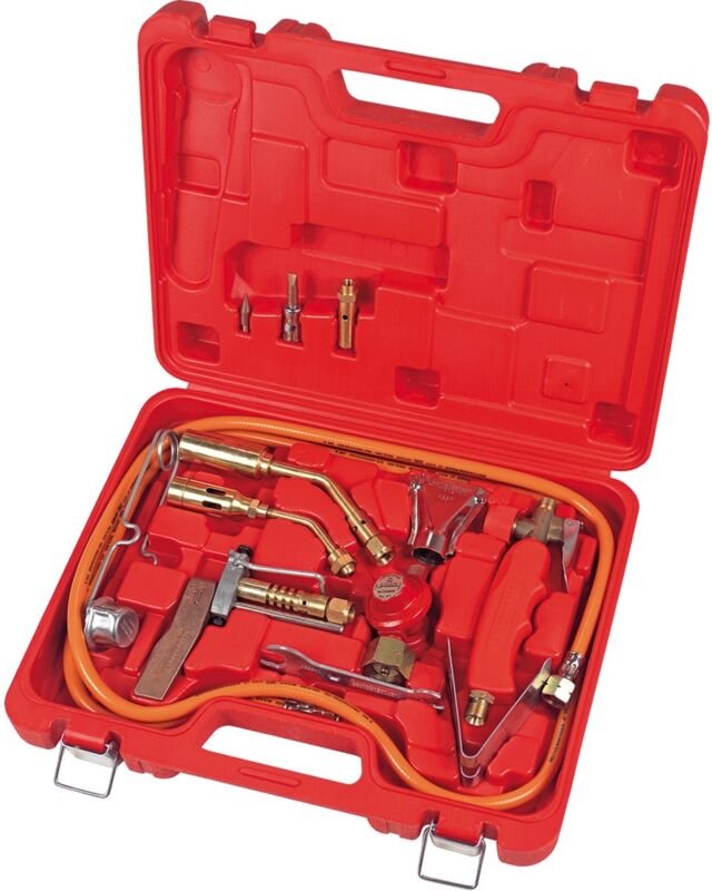 Turbolötset 2000°C mit Sicherheitsgriff und Pilotflamme Löten & Abflammgeräte - Rothenberger