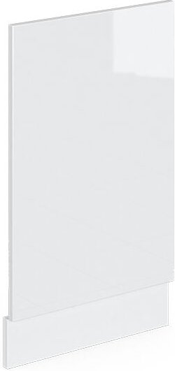 Frontblende R-Line, Weiß Hochglanz, 45 cm ohne Arbeitsplatte Vicco