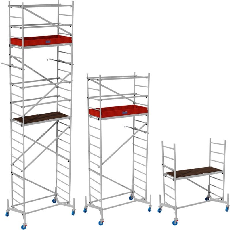 Krause - Fahrrollenset 150 mm höhenverstellbar - 4 Stück Rolle