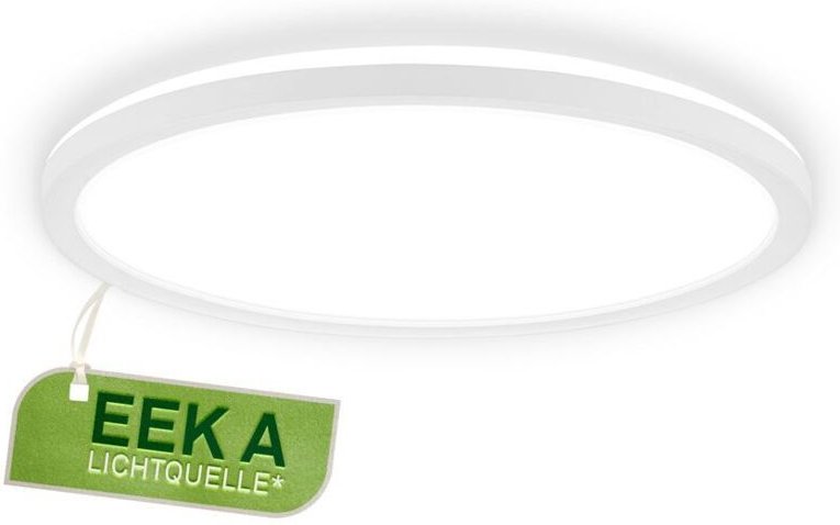 Briloner - led Deckenlampe Deckenleuchte led Panel Effizienzklasse a Flach Backlight