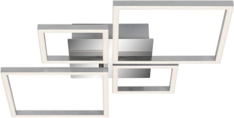 Briloner - led Deckenleuchte schwenkbar Dimmbar 48 w silber Metall-Kunststoff