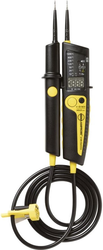 Beha Amprobe 2100-GAMMA+ Zweipoliger Spannungsprüfer cat iii 1000 v, cat iv 600 v Akustik, lcd, led