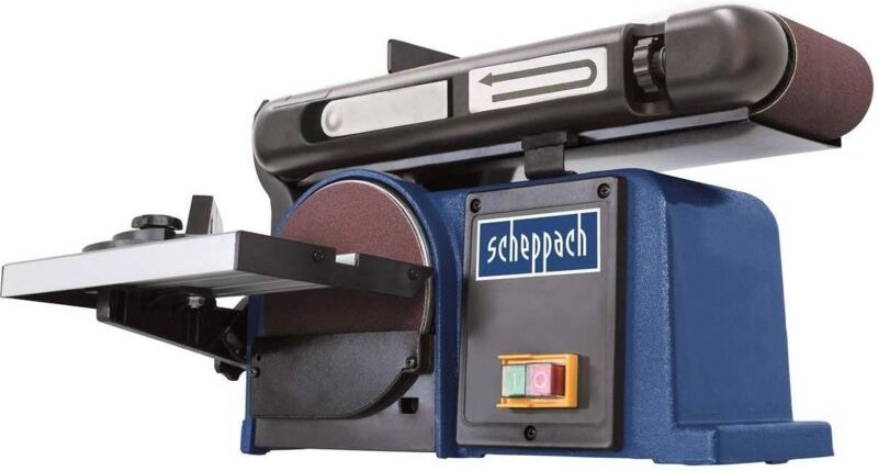 Scheppach - Band- und Tellerschleifmaschine BTS900 + Zubehörset - 5903306901