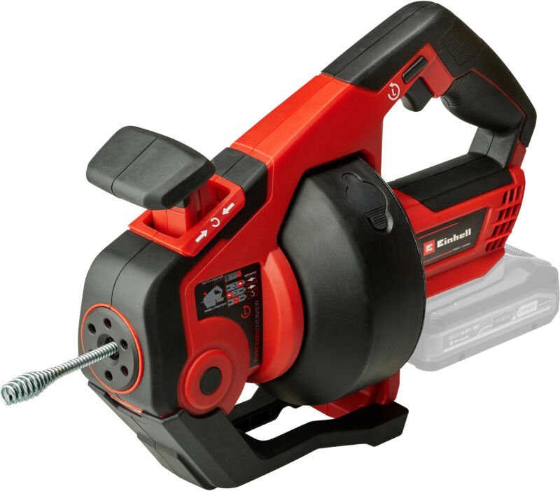 Einhell Power X-Change TE-DA 18/760 Li Solo 4514160 Rohrreiniger 362 mm
