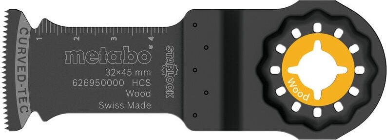 Metabo - 5 Tauchsägeblätter, Holz, hcs, 32 mm, Starlock (626951000)