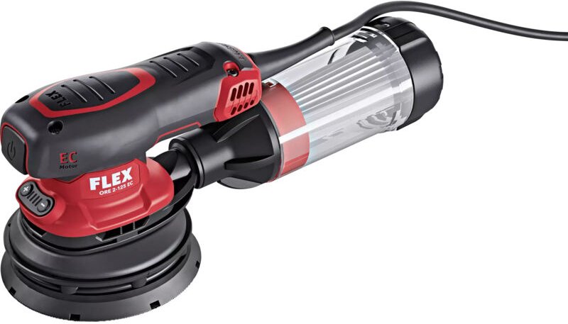 Flex - Exzenterschleifer ore 2-125 ec 230/CEE mit Drehzahlregelung 125 mm im Karton