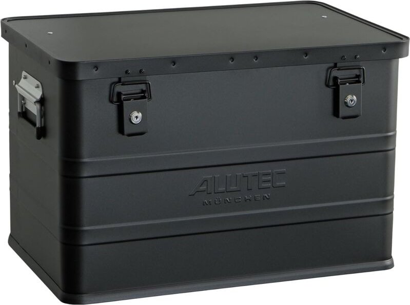 ALUTEC Aluminiumbox Classic 68 Schwarz, 68 ltr., (LxBxH) 550 X 350 X 355 mm