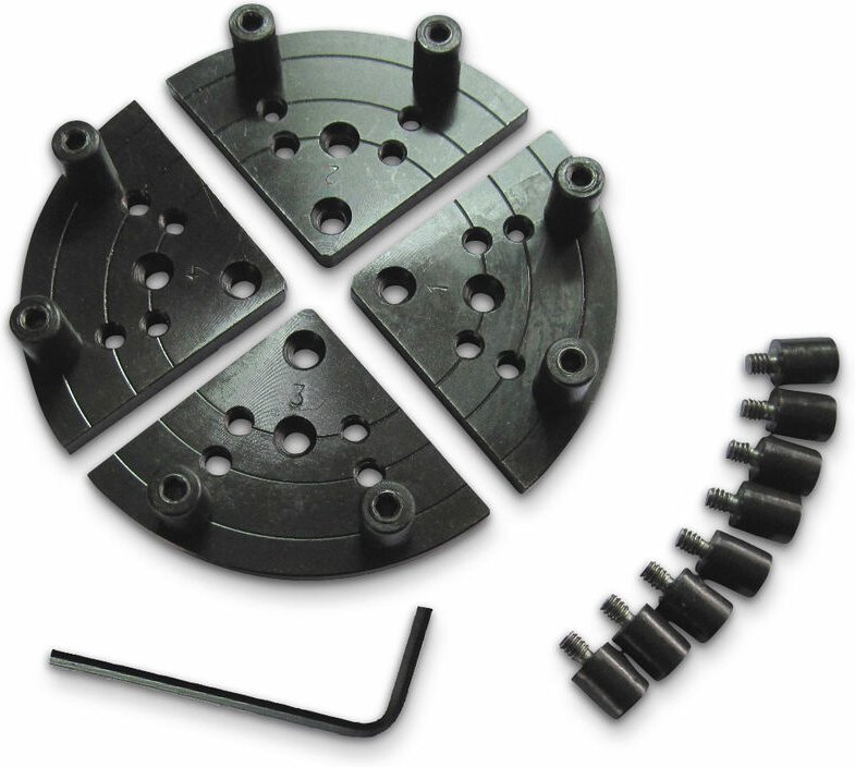 Holzstar - Planscheibe für Vier-Backenfutter Profi Set für Drechselbünke geeignet