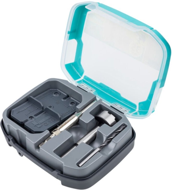 Wolfcraft - Scharnierloch-Set, ø 35 mm, 5-tlg. - 4656000