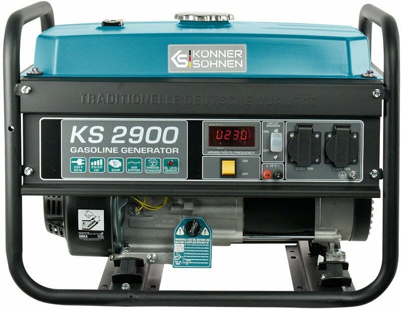 Könner&söhnen - ks 2900 Stromerzeuger Stromgenerator Benzin Notstromaggregat 2900 w