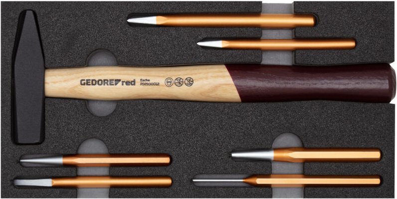 R22150019 Hammer-/Meißelsatz 2/6 CT-Modul 7-teilig