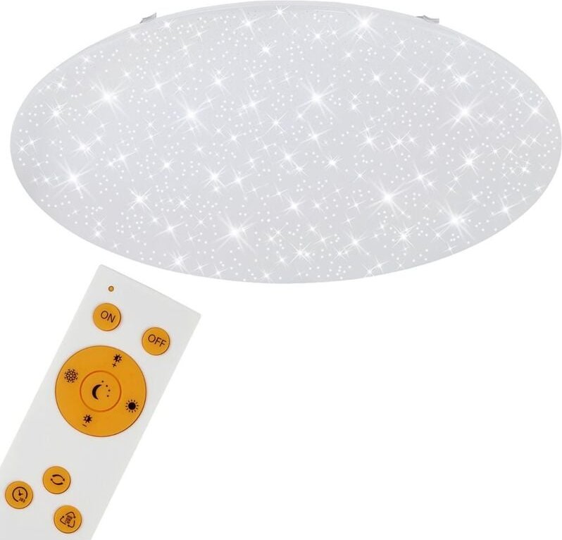 Briloner - led Deckenleuchte cct dimmbar Sternenhimmel Fernbedienung Ø75,5cm 80W