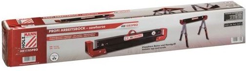 Maschinen AB1085PRO Arbeitsbock höhenverstellbar, klappbar 590 kg (b x t) 1085 mm x 632 m - Holzmann