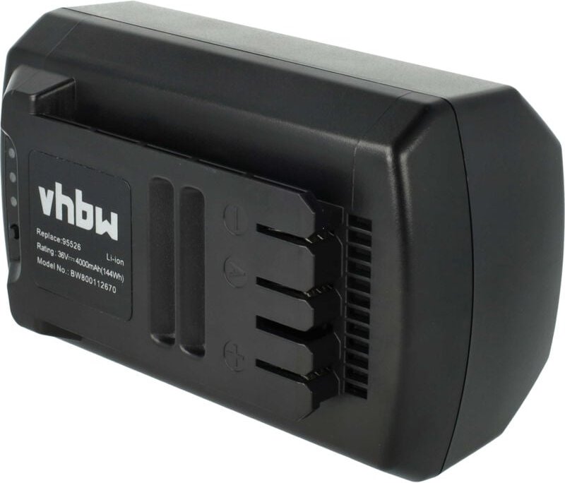 vhbw Akku kompatibel mit Güde Akku-Rasenmäher 370/36 Li-Ion (95540) Elektrowerkzeug (4000 mAh, Li-Ion, 36 V)