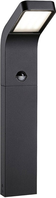 Paulmann 94747 Kulma PIR Poller anthrazit Wegeleuchte LED 7.5 W Anthrazit