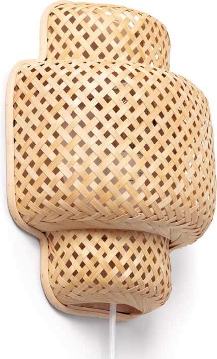 Wandleuchte Bambus Nagua Natürlich