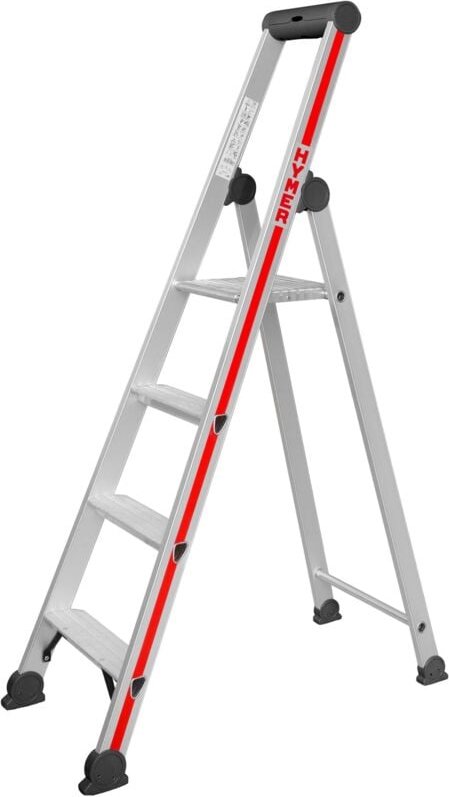 FP - Hymer Stufenstehleiter SC40, 4 Stufen Länge 1,62 Meter.