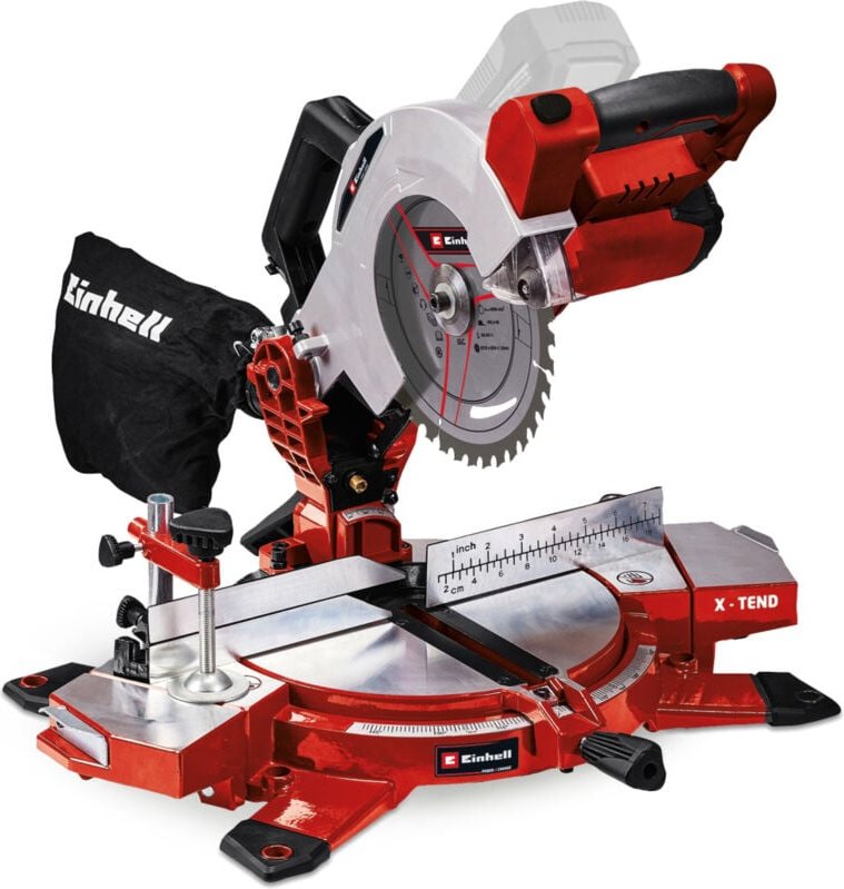 Einhell - Power X-Change te-ms 18/210 Li-Solo Akku-Kappsäge ohne Akku 210 mm 30 mm