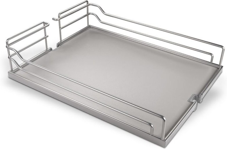 Dispensa Einhängetablar arena 400 mm, silbergrau/ grau - Kesseböhmer