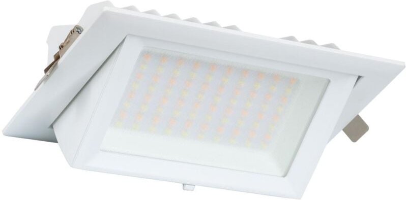 LED Downlight Einbaustrahler Schwenkbar Rechteckig 38W SAMSUNG 130lm/W LIFUD 3000K Warmweiß