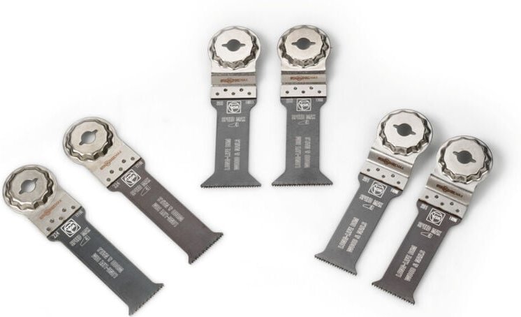 Best of E-Cut Starlock Max wood & metal 6-teilig - Fein